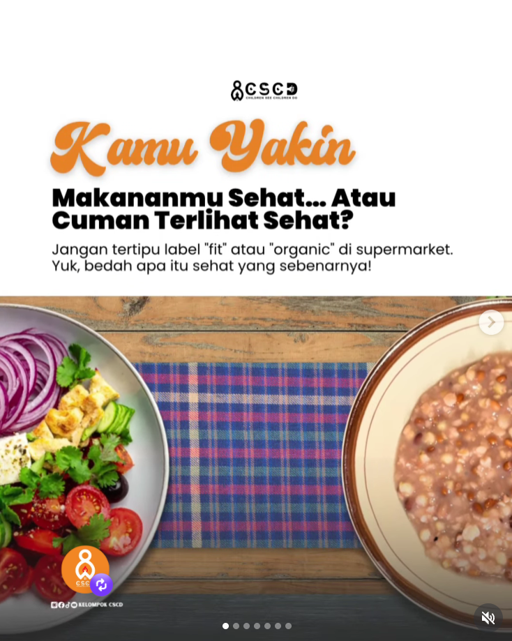 Kamu yakin makananmu sehat… atau cuman kelihatan sehat?